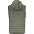 Accademia Militare Green Polyester Sleeveless Jacket