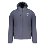 Accademia Militare Blue Polyester Shell Jacket