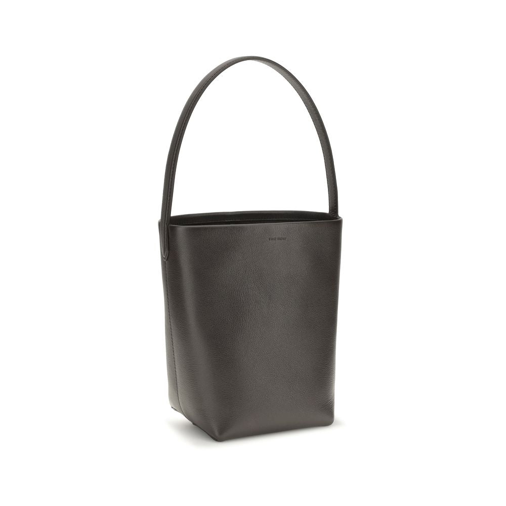 The Row Brown Calf Leather Bos Taurus Shoulder Bag