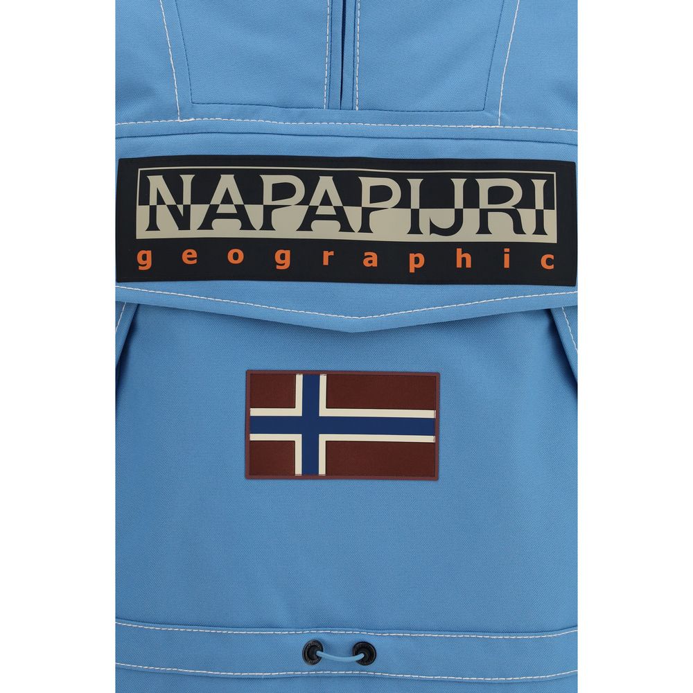 Napapijri Blue Polyamide Shell Jacket