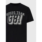 Guess Black Cotton T-Shirt