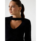 Guess Black Polyester Sweatshirt