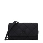 Tory Burch Black Leather Clutch Bag