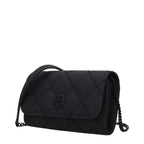 Tory Burch Black Leather Clutch Bag