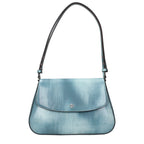 Tory Burch Blue Leather Shoulder Bag