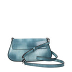 Tory Burch Blue Leather Crossbody Bag
