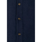 Autore Blue Wool Cardigan