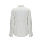 Brunello Cucinelli White Cotton Shirt