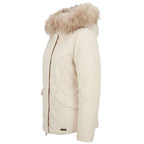 Baldinini Trend White Nylon Women Jacket