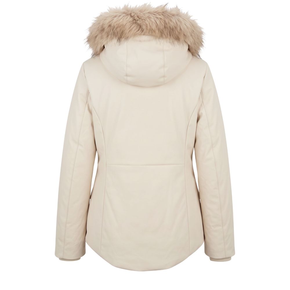 Baldinini Trend White Nylon Women Jacket