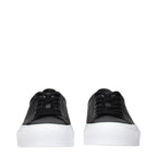 Givenchy Black Leather Low Top Sneakers
