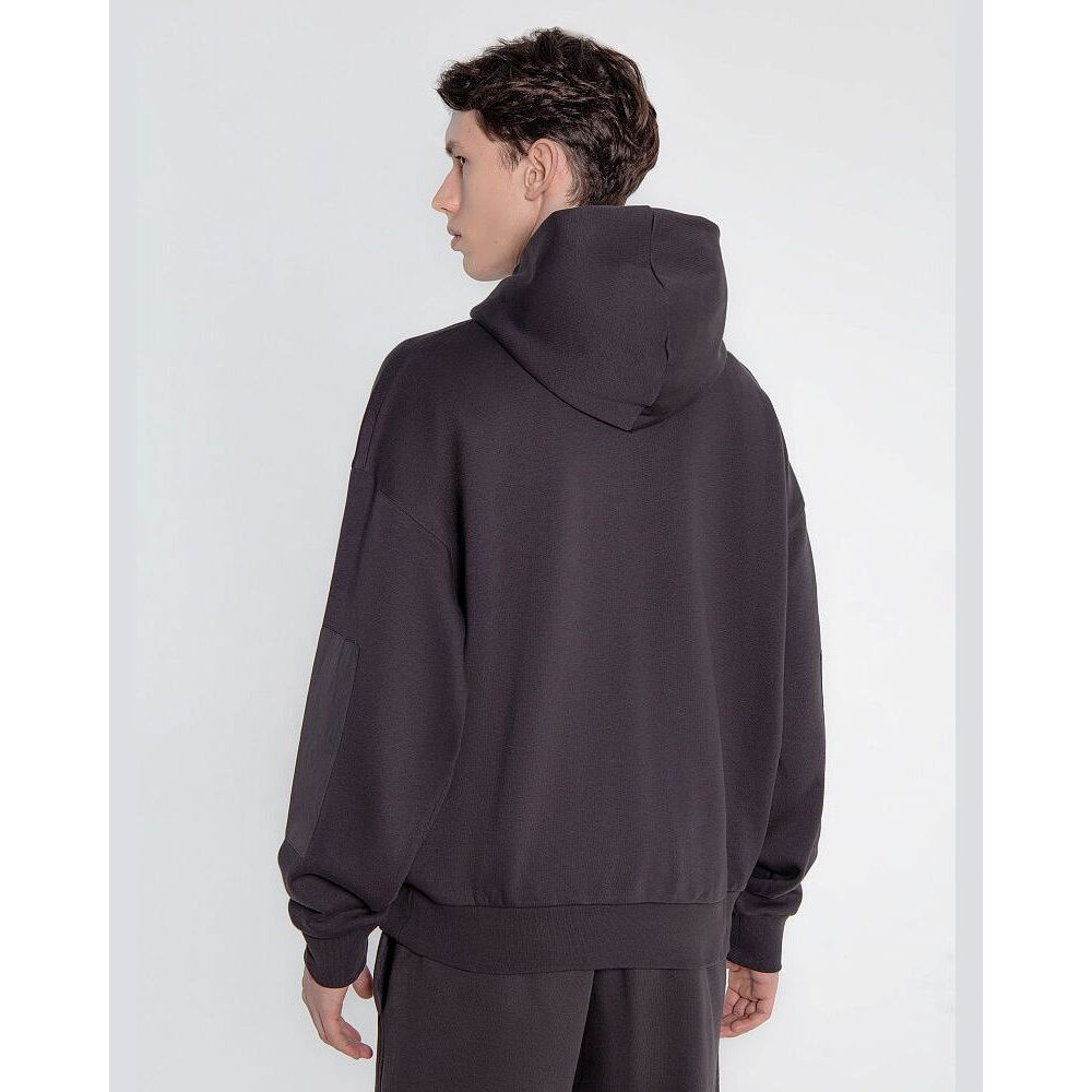 Champion Black Cotton Sweatshirt