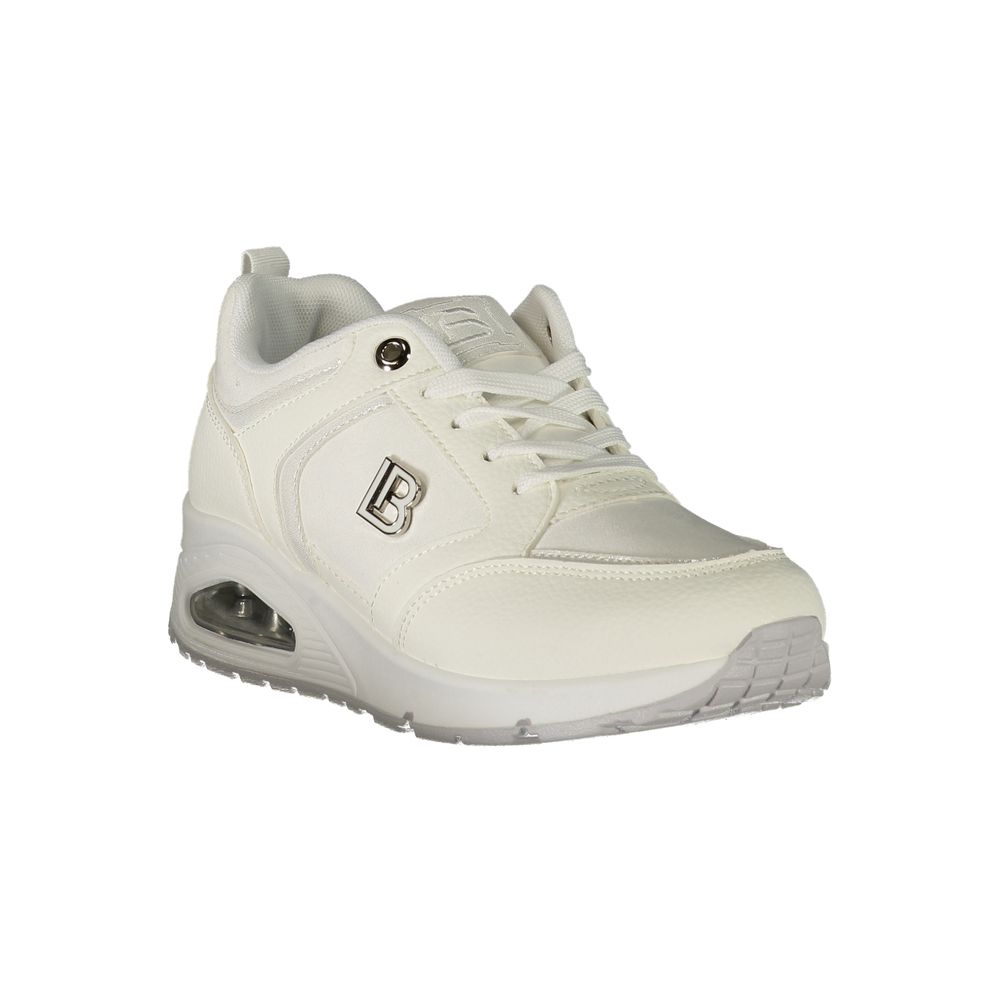 Laura Biagiotti Bianco Polyurethane Women's Sneaker