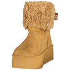 Laura Biagiotti Brown Polyurethane Women's Ankle Boot