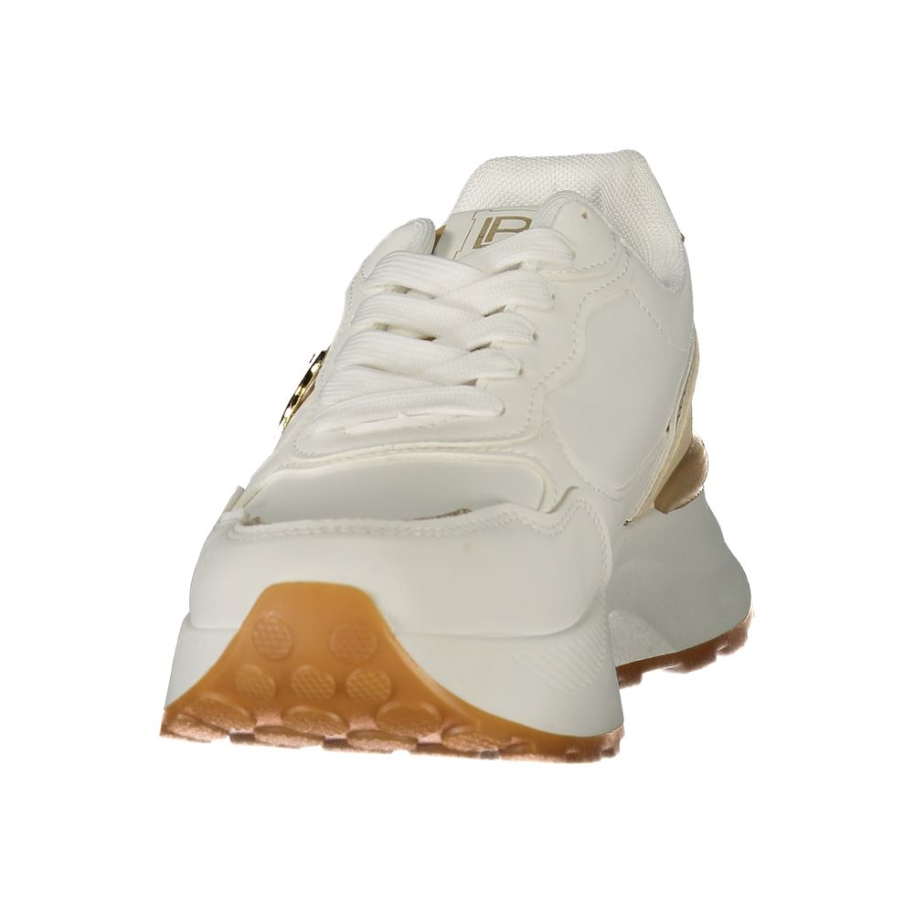 Laura Biagiotti White Polyurethane Women Sneaker