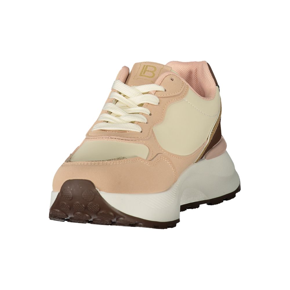 Laura Biagiotti Pink Polyester Women's Sneaker