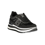 Laura Biagiotti Black Polyurethane Women's Sneaker