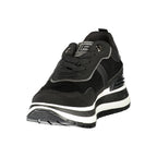 Laura Biagiotti Black Polyurethane Women's Sneaker