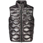 Blauer Black Fabric Men's Vest