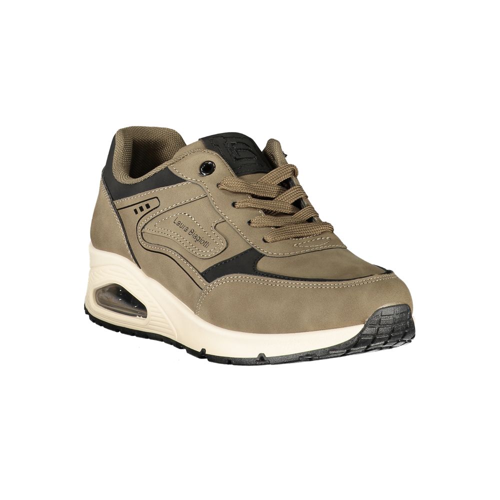Laura Biagiotti Gray Polyurethane Women's Sneaker