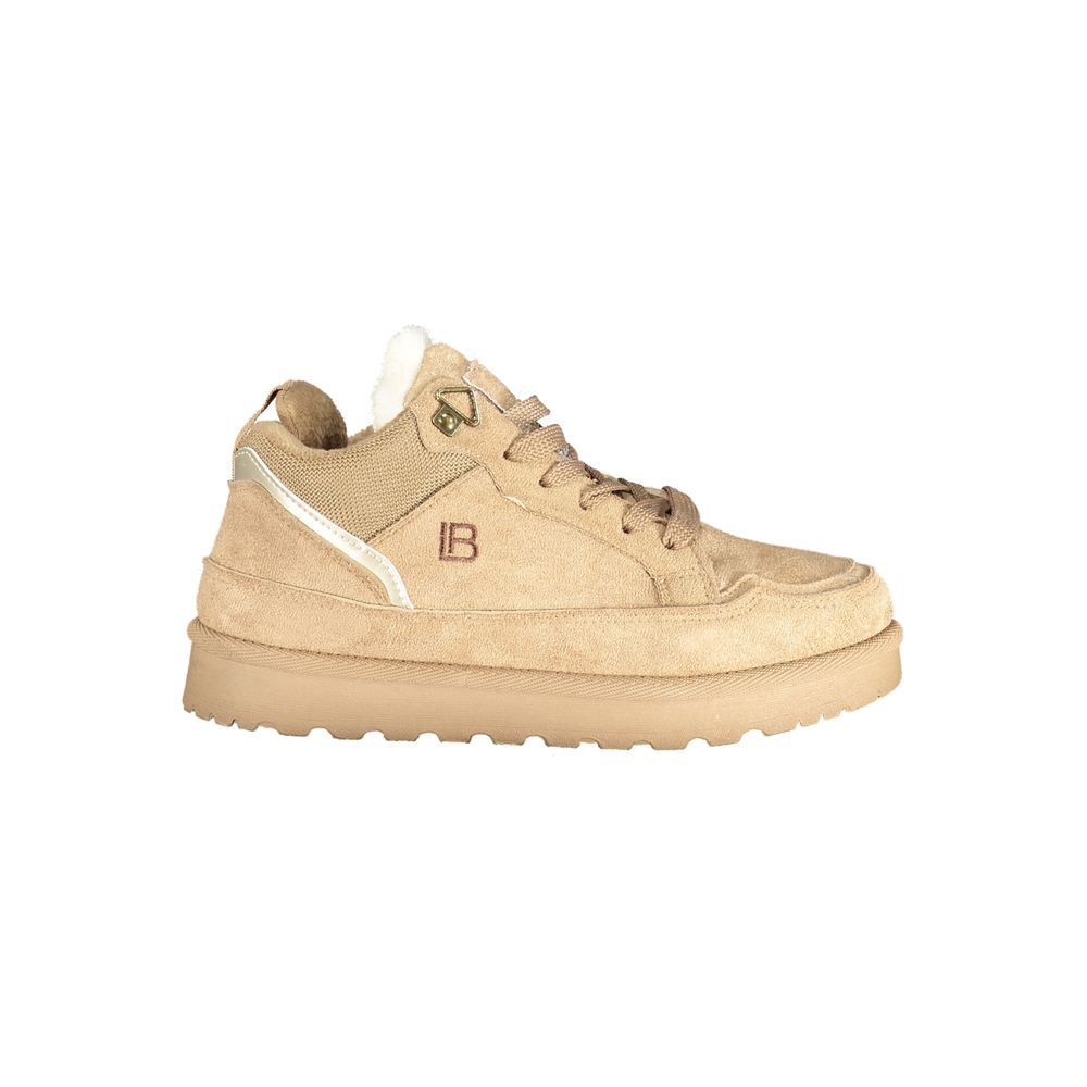 Laura Biagiotti Brown Polyurethane Women's Sneaker