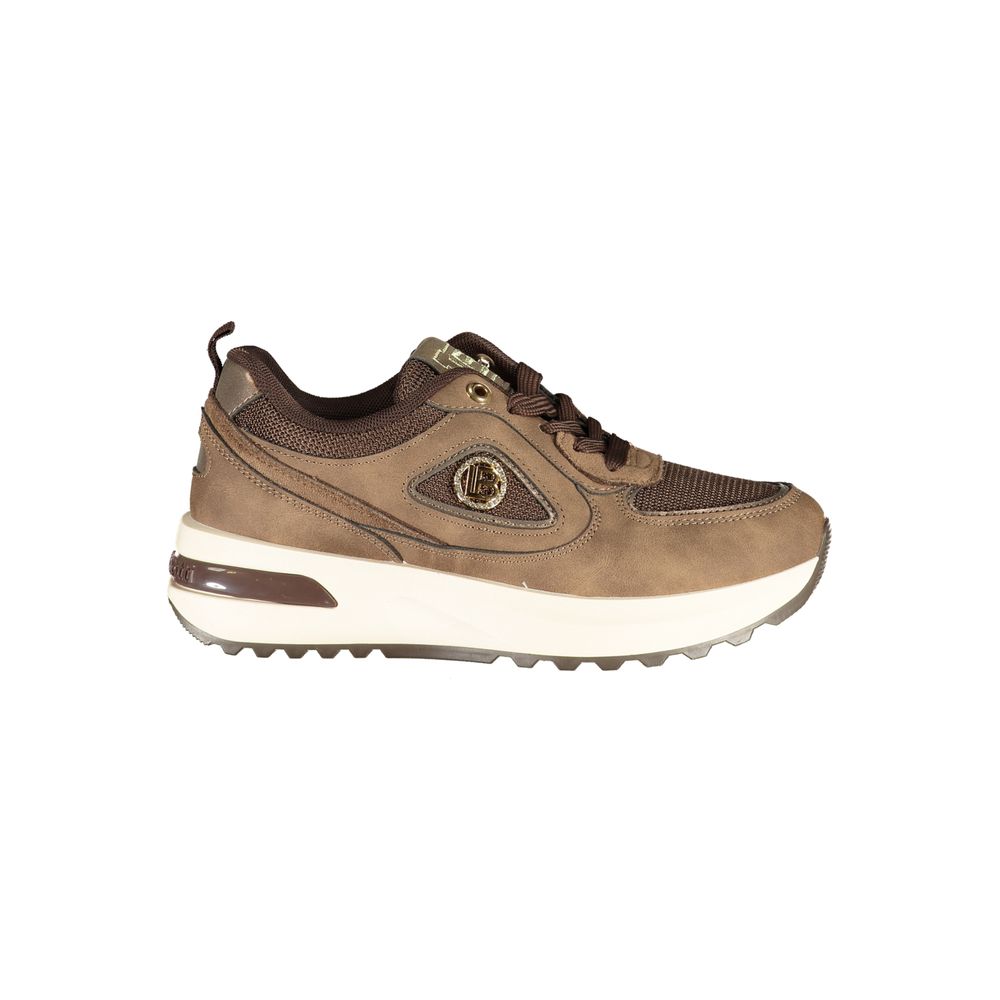Laura Biagiotti Brown Polyurethane Women's Sneaker