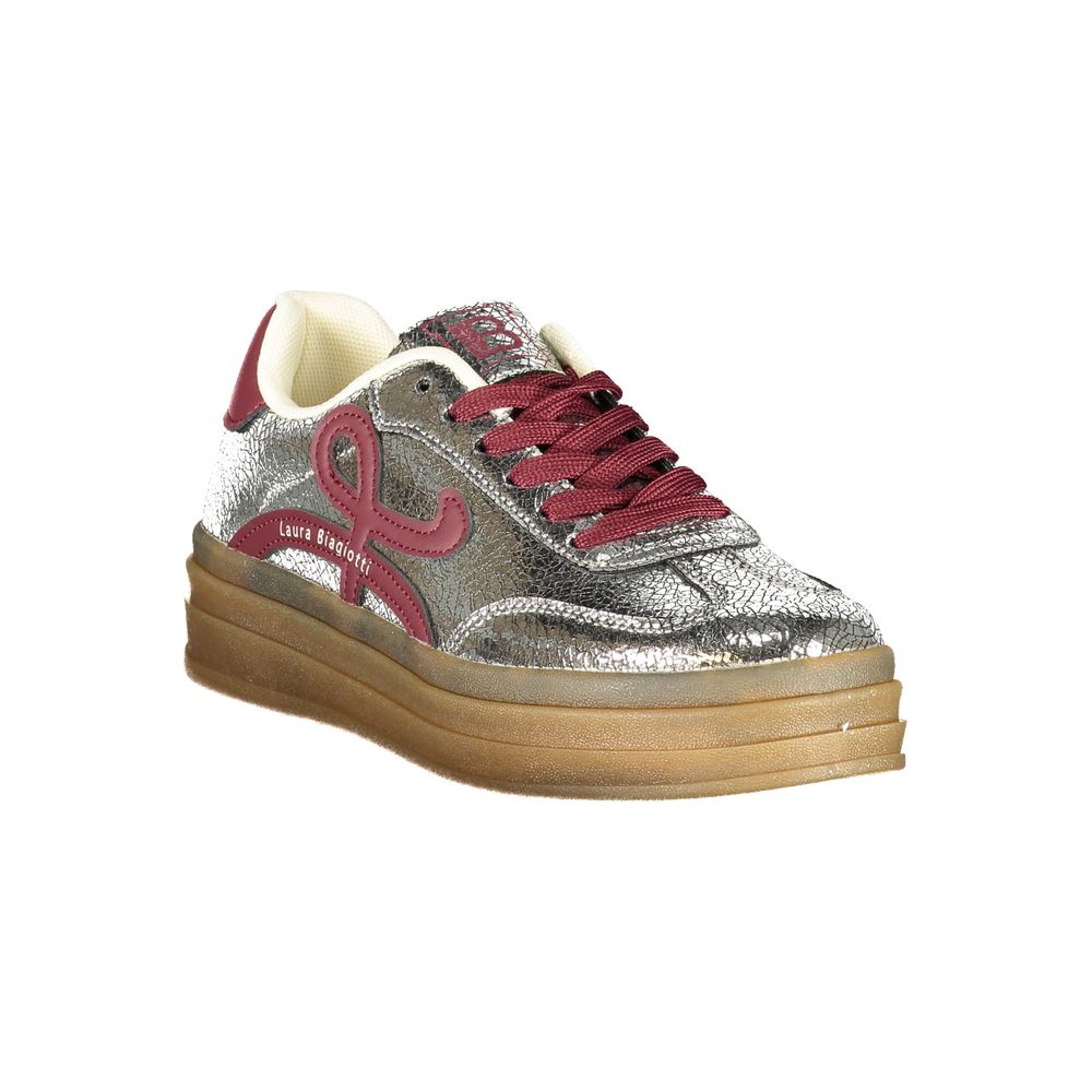 Laura Biagiotti Argento Poliuretano Donna Sneaker