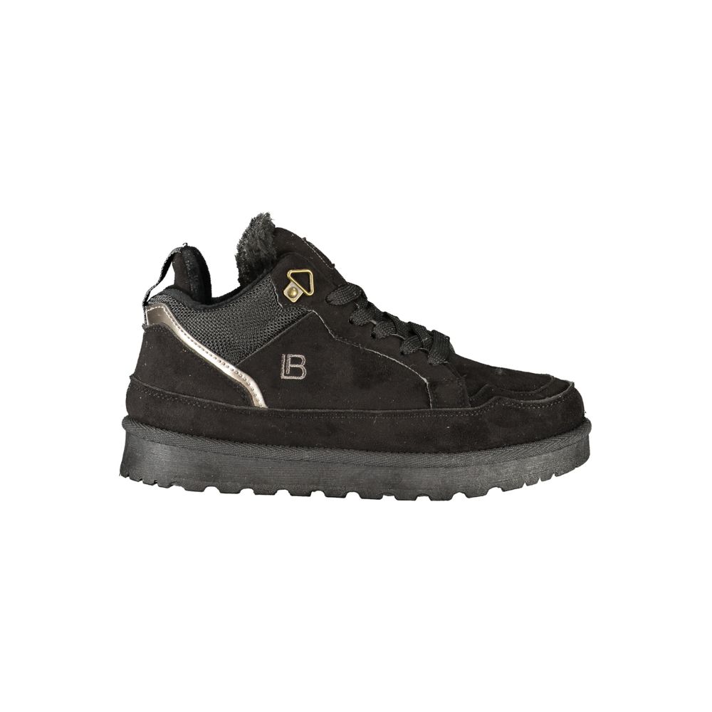 Laura Biagiotti Black Polyurethane Women's Sneaker