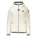 Blauer White Polyamide Women's Jacket with Hood