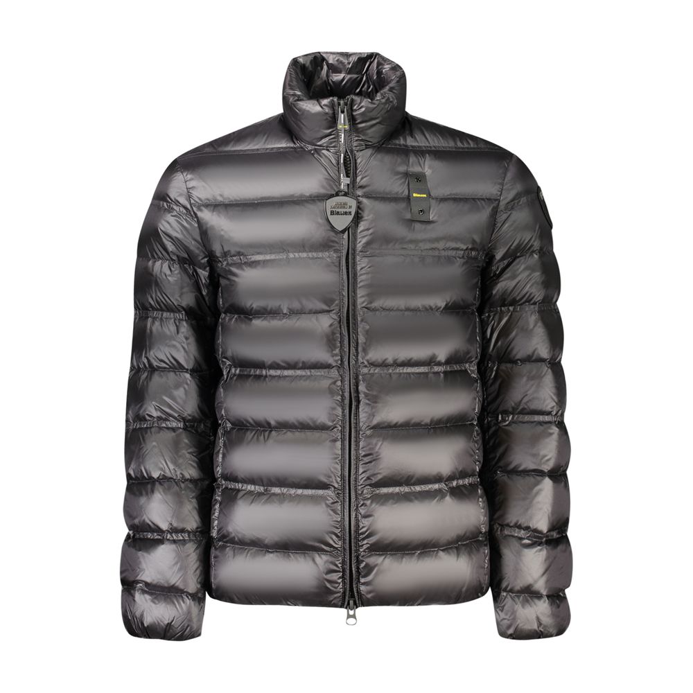 Blauer Black Polyamide Men's Jacket