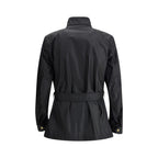 Belstaff Black Cotton Full-Length Jacket