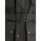 Belstaff Bicolor Cotton Full-Length Jacket