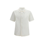 Prada White Cotton Dress Shirt
