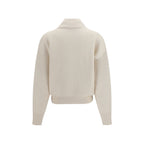 Brunello Cucinelli Beige Cashmere Cardigan