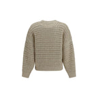 Brunello Cucinelli Beige Wool Oves Aries Sweatshirt