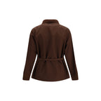 Prada Brown Polyester Shell Jacket
