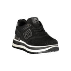 Laura Biagiotti Black Polyurethane Women's Sneaker