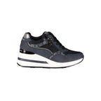 Laura Biagiotti Blue Polyurethane Women's Sneaker