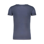 Aeronautica Militare Blue Cotton Men's T-Shirt