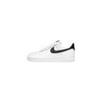 Nike Black And White Leather Low Top Sneakers