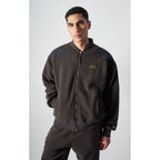 Champion Black Polyester Bomber