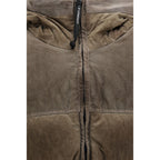 C.P. Company Brown Polyamide Full-Length Jacket
