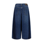Brunello Cucinelli Blue Denim Shorts