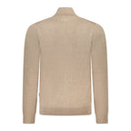 Norway 1963 Brown Polyester Men's Cardigan