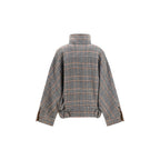 Darkpark Gray Wool Oves Aries Bomber