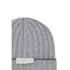Brunello Cucinelli Gray Cashmere Beanie