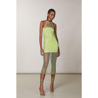 Patrizia Pepe Yellow Polyester Casual Dress