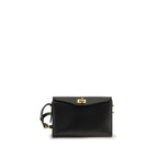 Balenciaga Black Lamb Ovis Aries Shoulder Bag