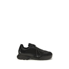 ROA Black Nylon Athletic Sneakers