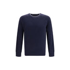 Aragona Cashmere Blue Cashmere Sweater